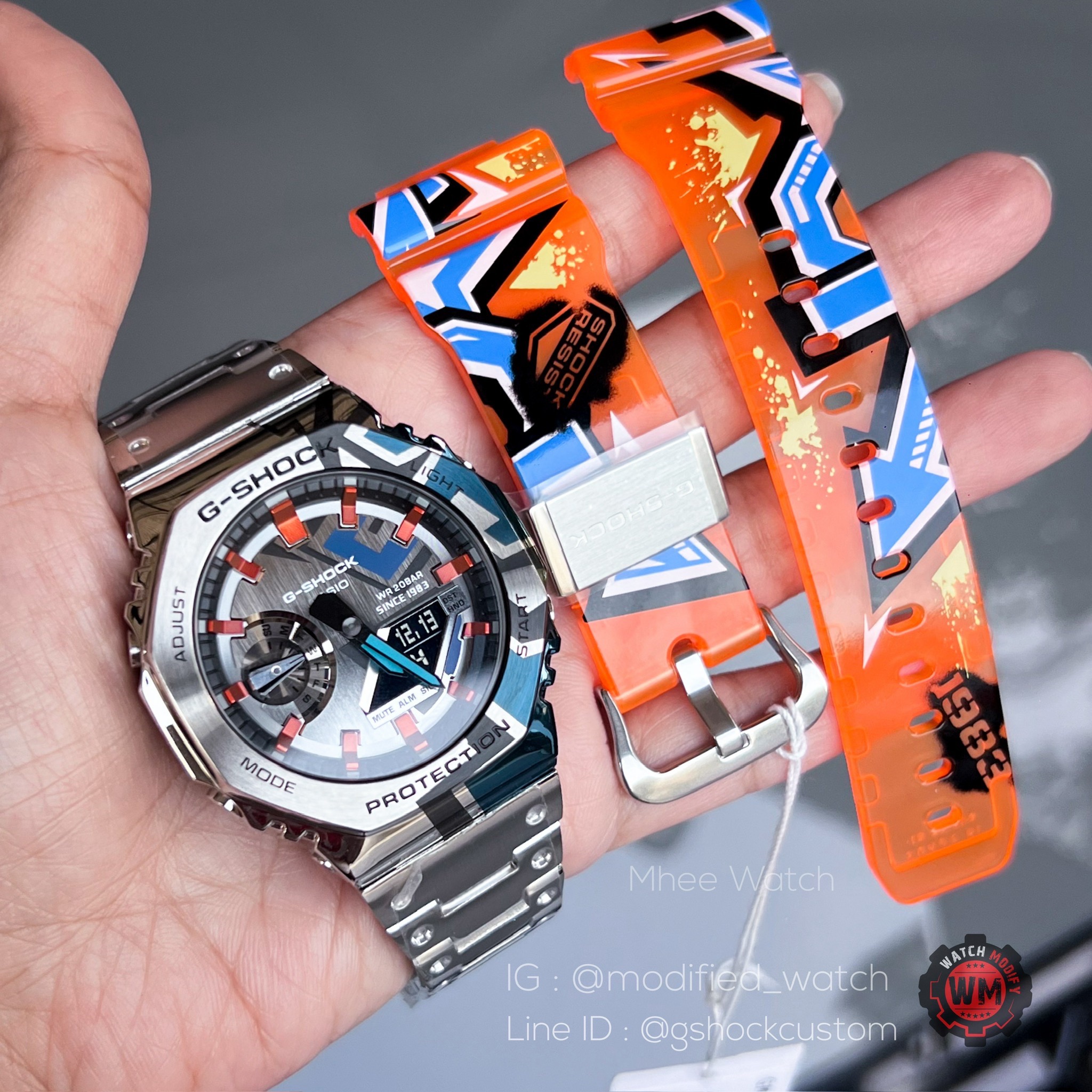 G-SHOCK Limited Street Spirit GM-2100 Customized Full Metal