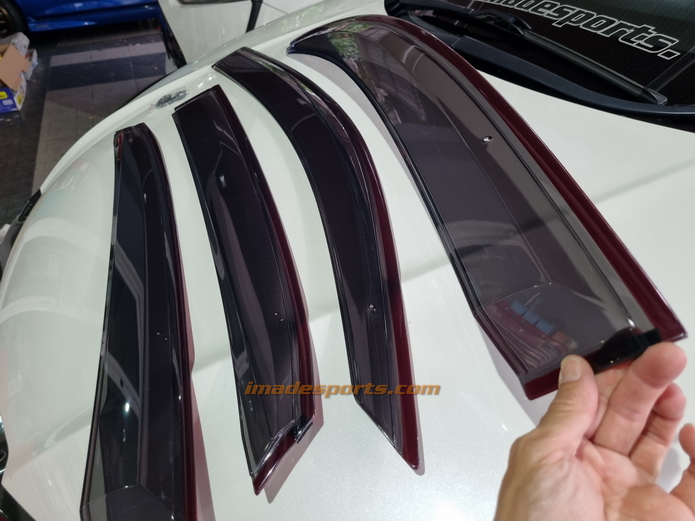 กันสาด Civic FK MDL 2 Style (Black /VIP)