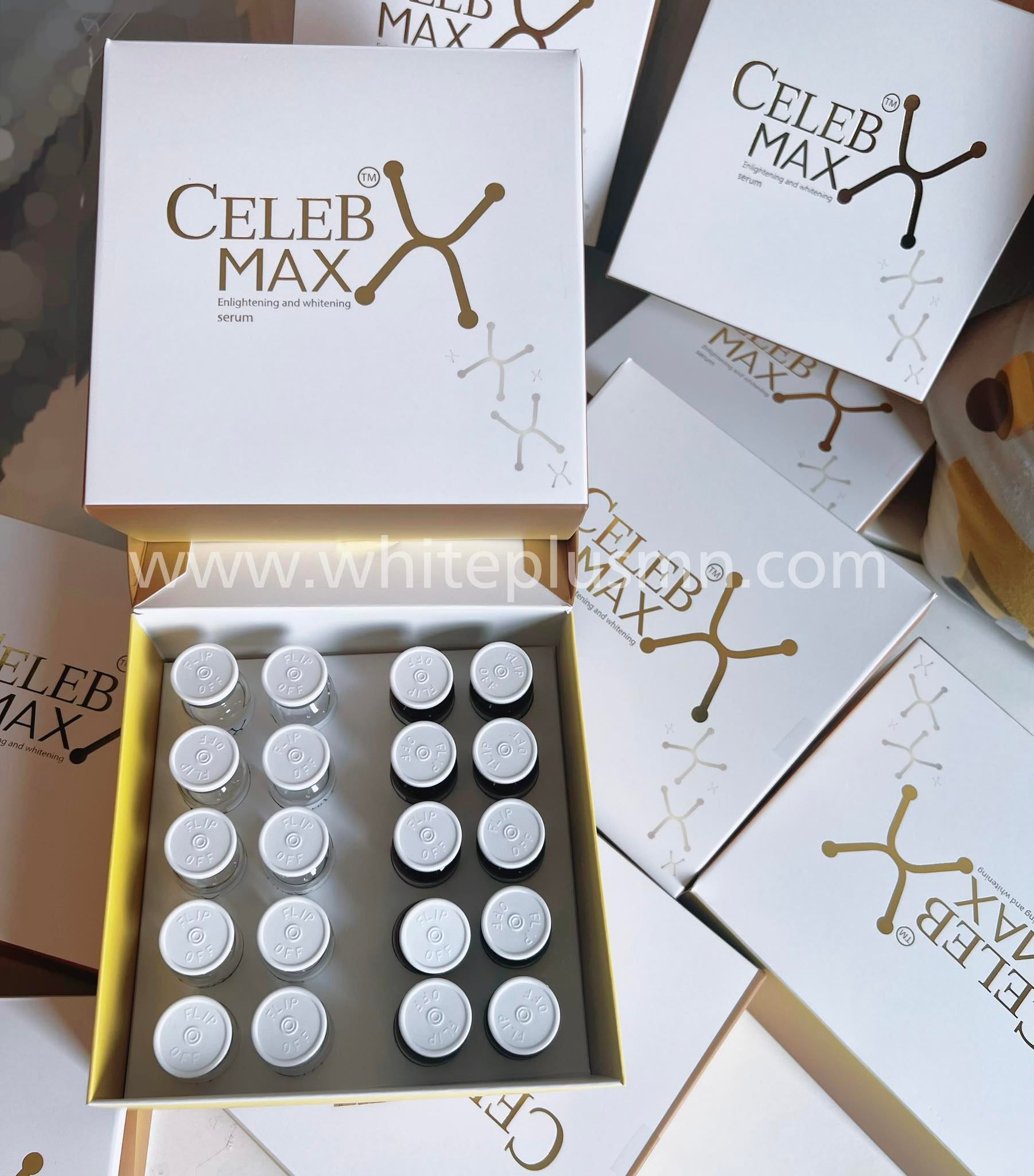 Celeb max กลูต้าไธโอน อย.ไทย ( ราคาแบ่งขาย 1 คู่ )