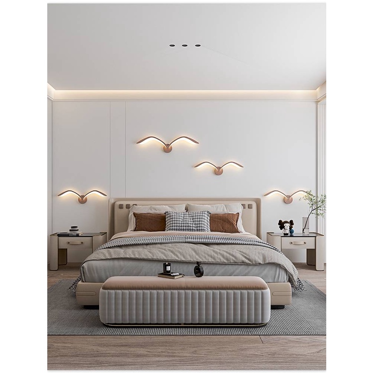 CT138A067 SOTMIA นกติดกำแพง ของตกแต่งบ้าน ของตกแต่งกำแพง ไฟติดกำแพง