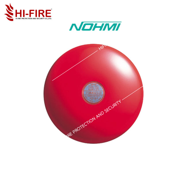 กระดิ่งแจ้งเตือนเหตุเพลิงไหม้ ขนาด 6 นิ้ว รุ่น FBM023Z-D ยี่ห้อ NOHIM สำหรับติดในอาคาร