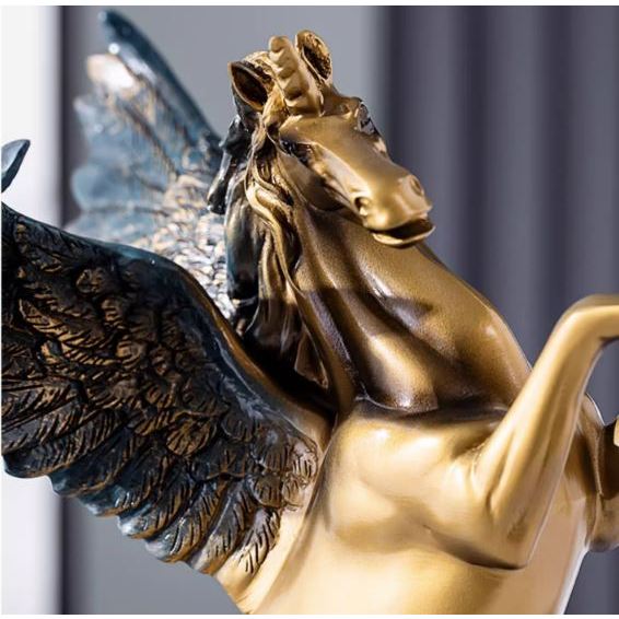 CT188D085 HOMMY ที่วางขวดไวน์รูปม้า ที่ตั้งขวดไวน์ ของตั้งโชว์ ของแต่งบ้าน