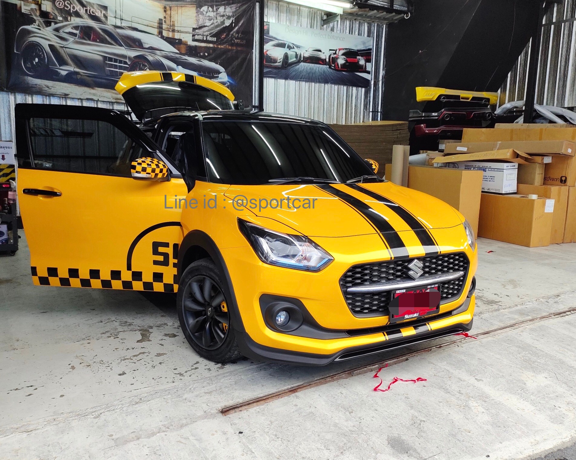 ชุดแต่ง Suzuki Swift ทรง OEM 2018 2019 2020 2021 สเกิร์ตรอบคัน swift ซูซูกิ สวิฟ แต่งสวย ของแต่งswift ราคาไม่แรง!!