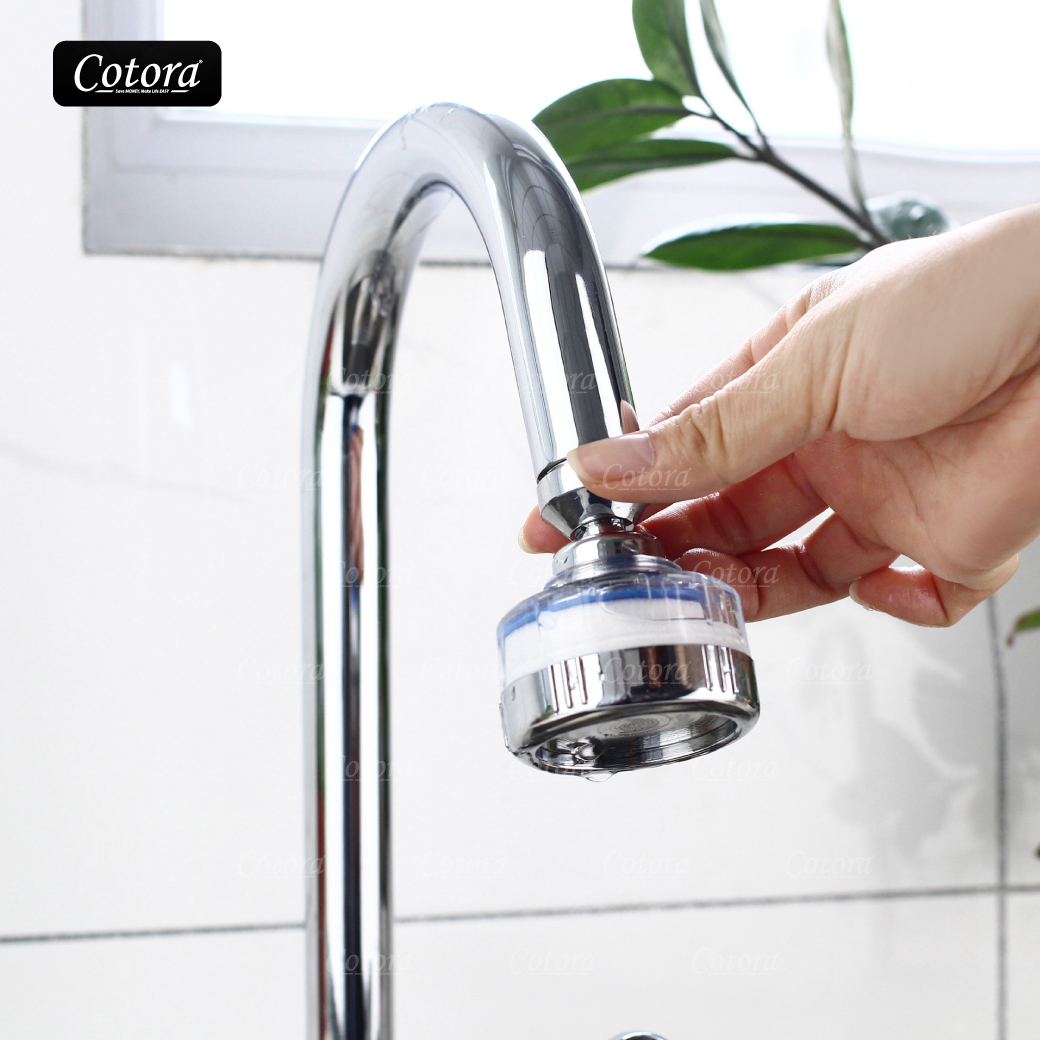 หัวต่อก๊อกน้ำ กรองน้ำสะอาด กรองได้ละเอียด 5 ไมครอน