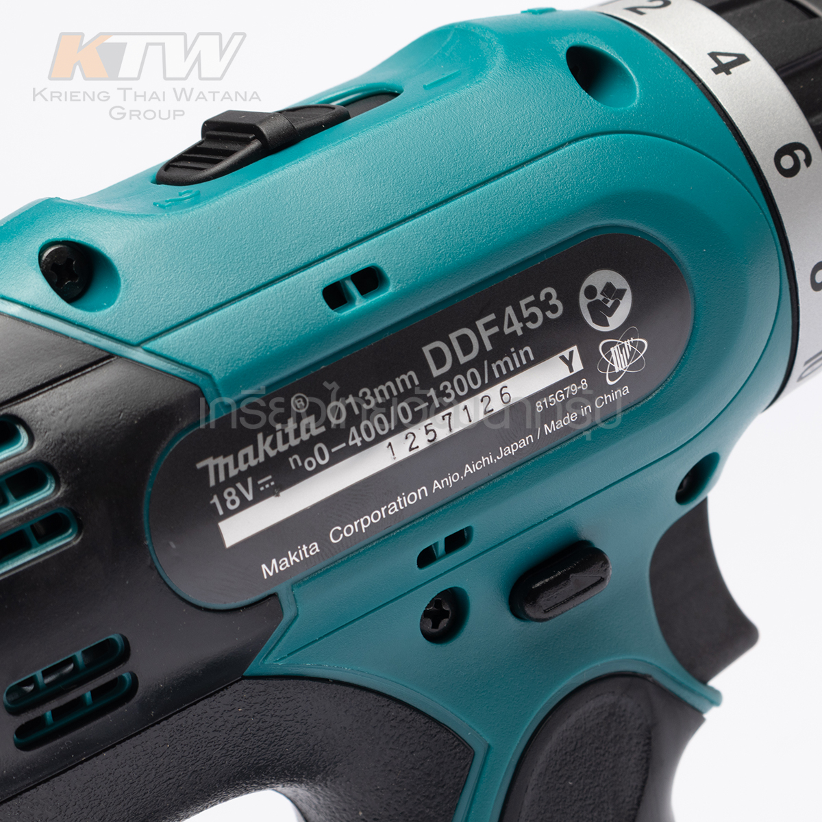 MAKITA สว่านไขควงไร้สาย 18V NOBATT รุ่น DDF453Z(NO BATTERY)