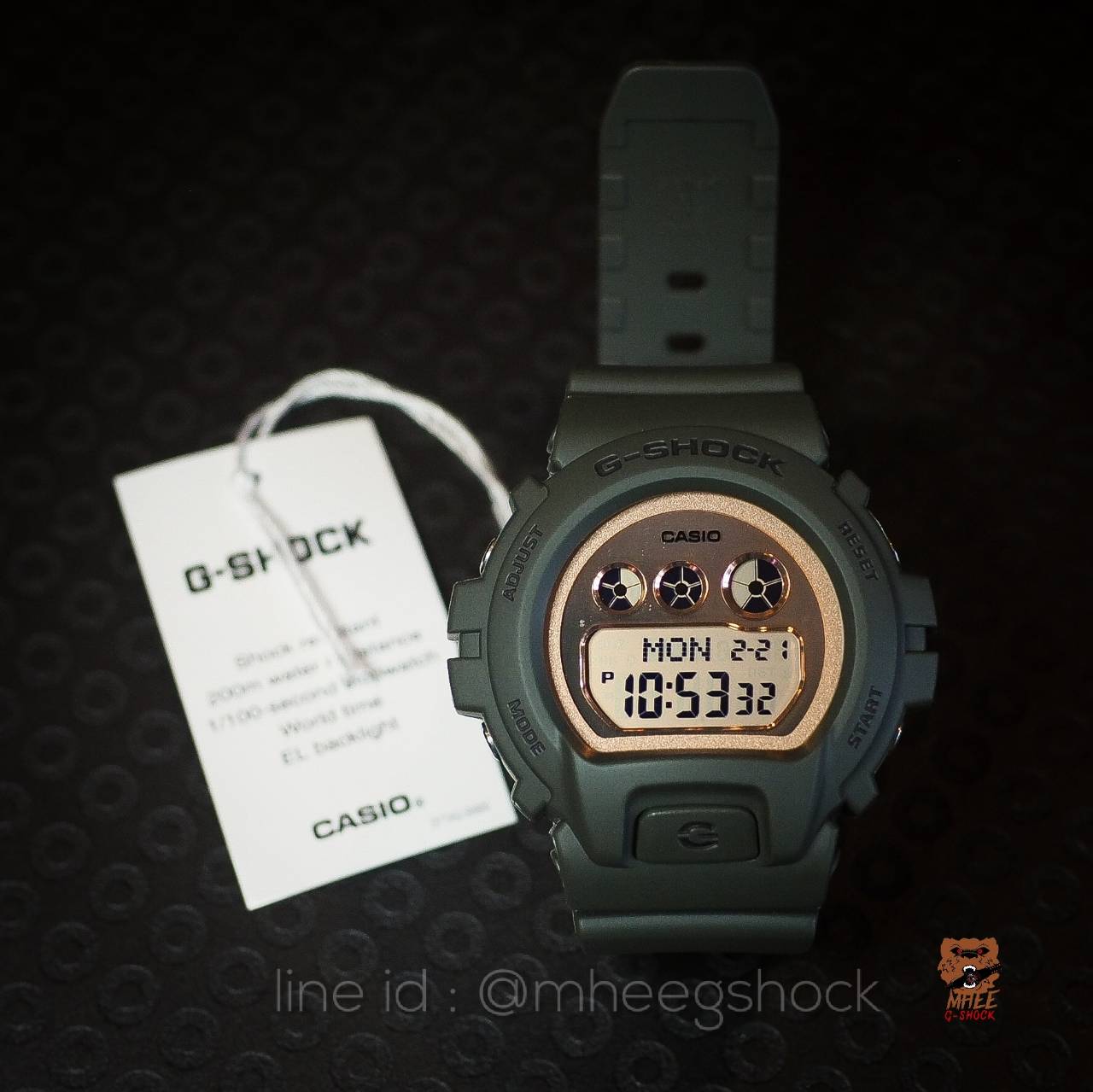 นาฬิกา G-Shock mini รุ่น GMD-S6900MC-3 ของแท้ ประกันศูนย์