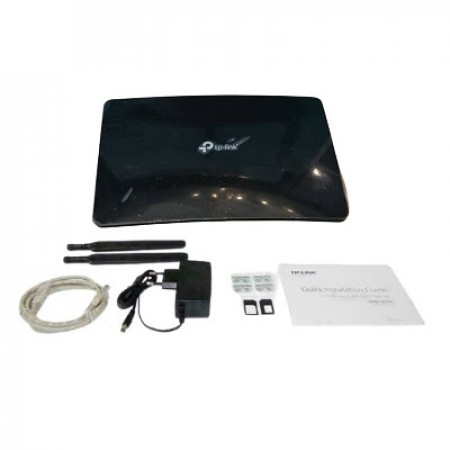 tp-link ARCHER MR200-V5 AC750 Wireless Dual Band 4G LTE Router, Build-In 150Mbps 4G LTE Modem, 433 Mbps at 5 GHz + 300 Mbps at 2.4 GHz, 4G Cat4 150/50 Mbps