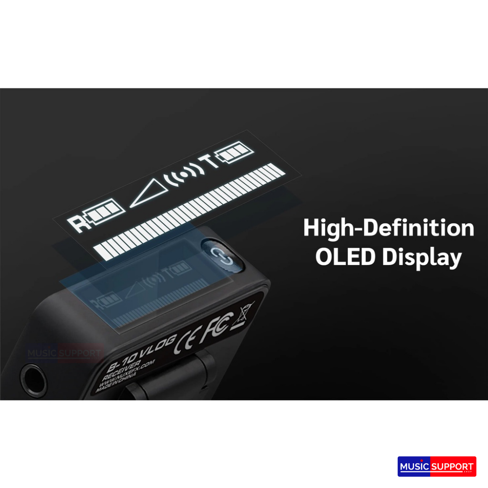 NUX B-10 Wireless Lavalier Microphone 2.4GHz