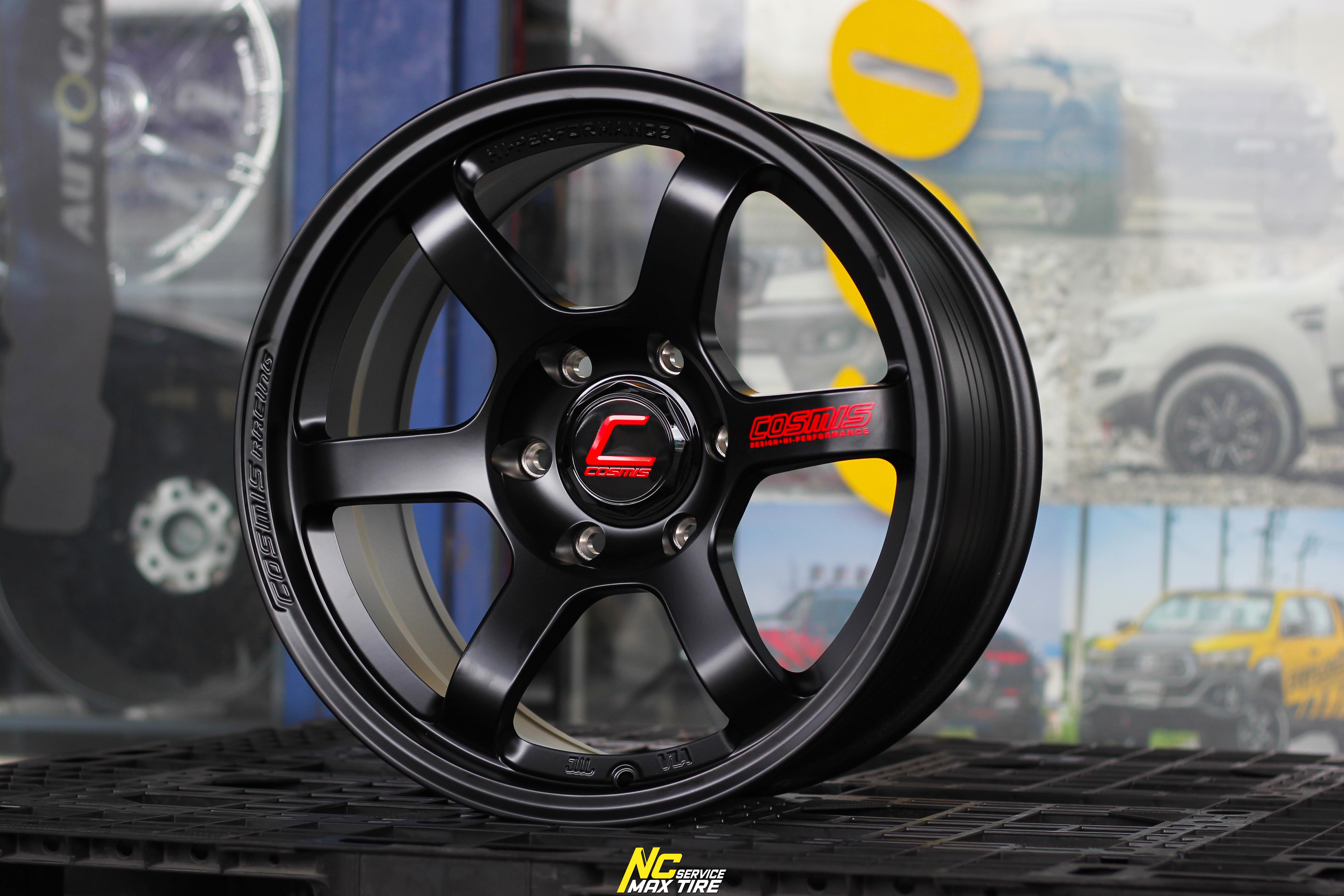 ล้อแม็กขอบ18 / Cosmis / RG-06SN / NEW GEN / 18×9.0 6H139.7 ET0 / ล้อแม็กสีดำด้าน SATIN BLACK / สำหรับ กระบะ และ PPV / ล้อแม็กสวยๆ / NCล้อแม็ก / NC