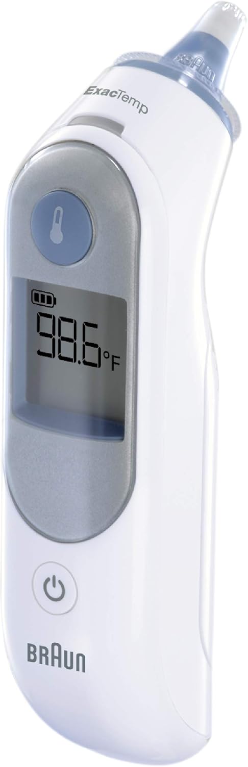 Braun ThermoScan 5 Ear Thermometer ปรอทวัดไข้ระบบดิจิตอลทางหู เทอร์โมมิเตอร์หูสำหรับเด็กและผู้ใหญ่