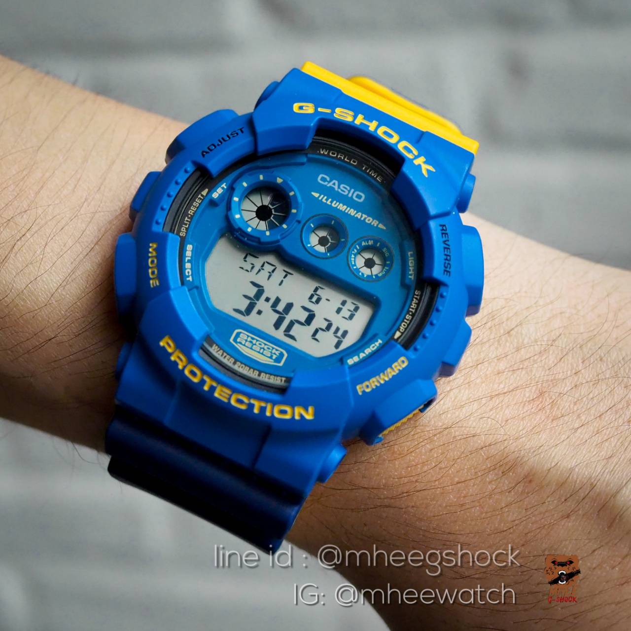 G-Shock รุ่น GD-120NC-2DR Wolverine