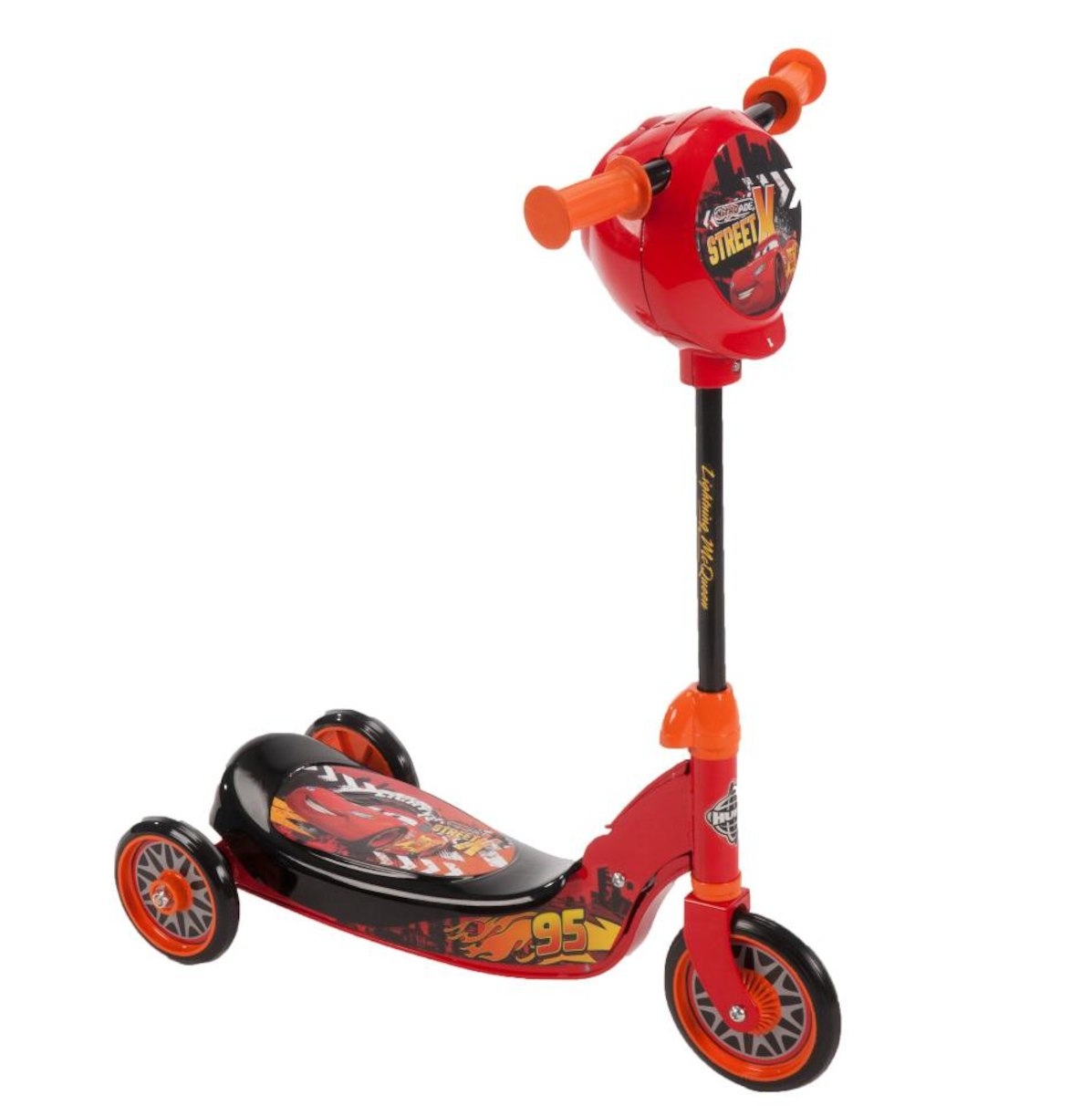 พร้อมส่ง Huffy Disney Pixar Cars 3 Secret Storage Scooter สกู๊ตเตอร์ลายคาร์ มีช่องใส่ของ ส่งฟรี ems
