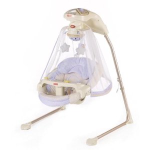 Fisher Price Papasan Cradle Swing Starlight เปลไกวอัตโนมัติ เปลไกวไฟฟ้า