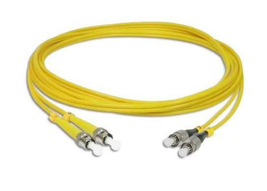 UFP948D31-03 Fiber Optic ST-FC Patch Cord OS2, Duplex Single-mode, (3.0 mm Jacket)/UPC-UPC, Lengths 3 m.