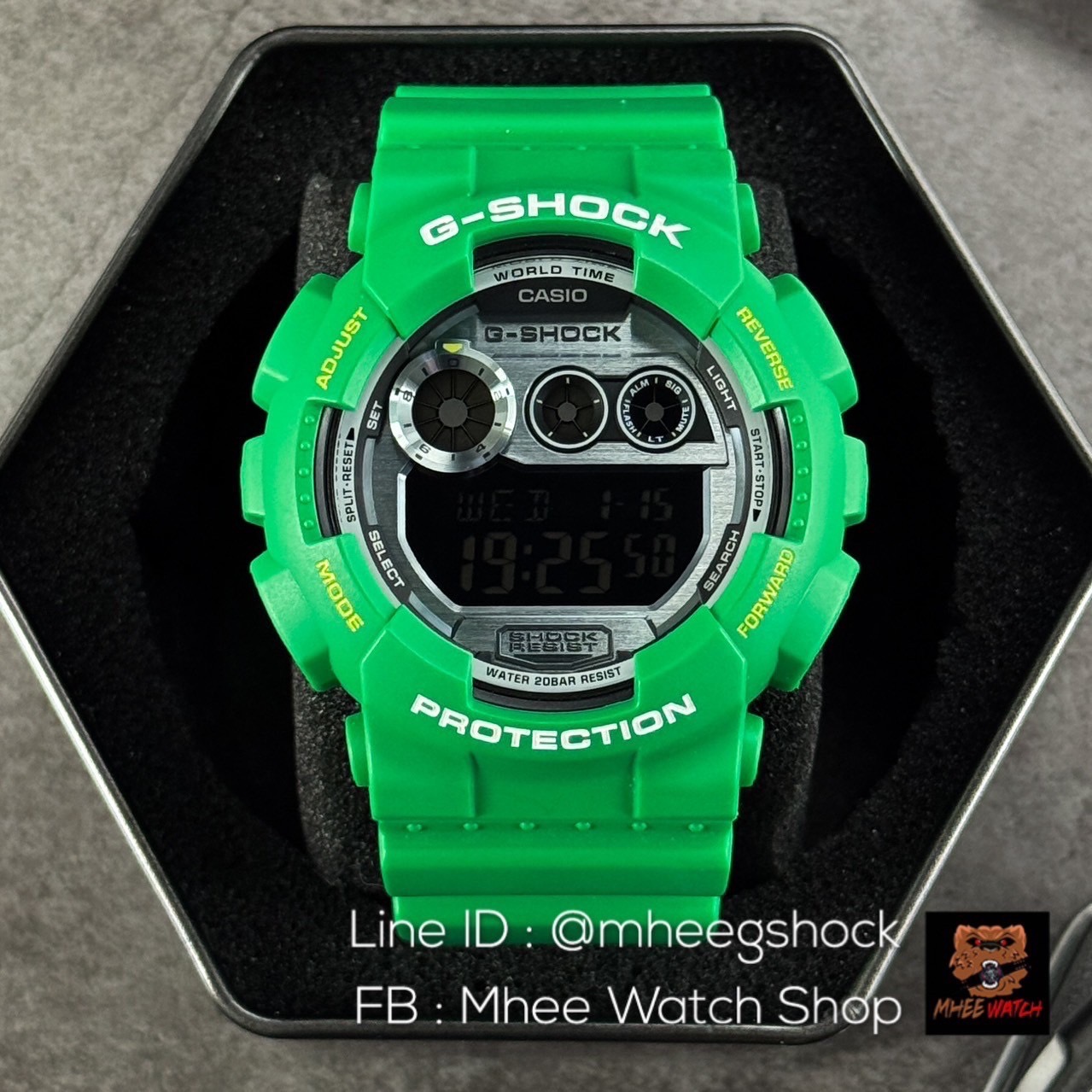 G-Shock Green GD-120TS ของแท้ ประกันศูนย์ - mheewatchshop