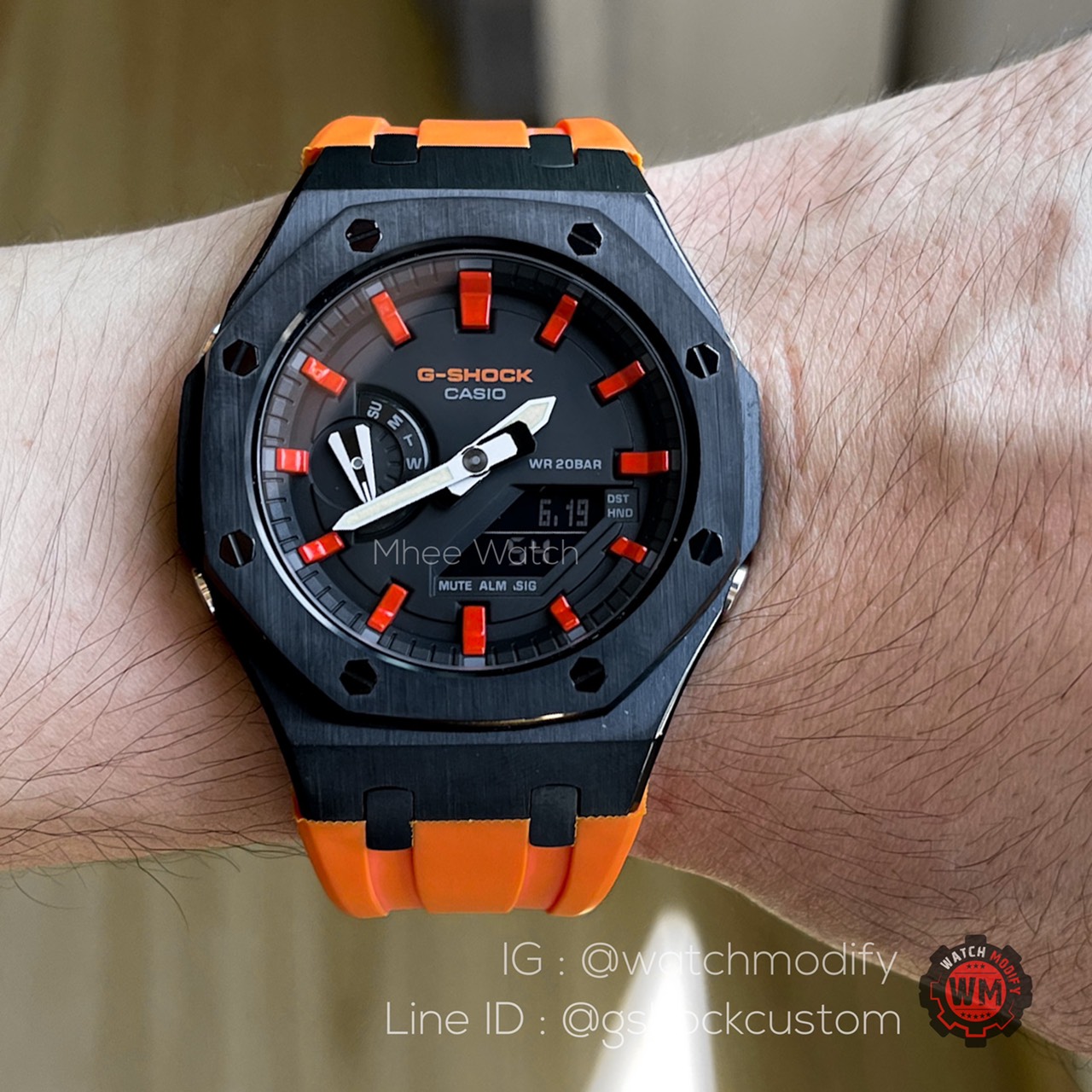 G-Shock Custom AP Gen3 ส้มแลมโบ ของแท้ รับประกัน 1 ปี