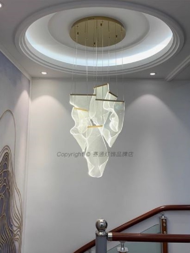 CT203A189 SOTMIA CHANDELIER โคมระย้า โคมโถงบรรได แชนเดอเรีย Lamp