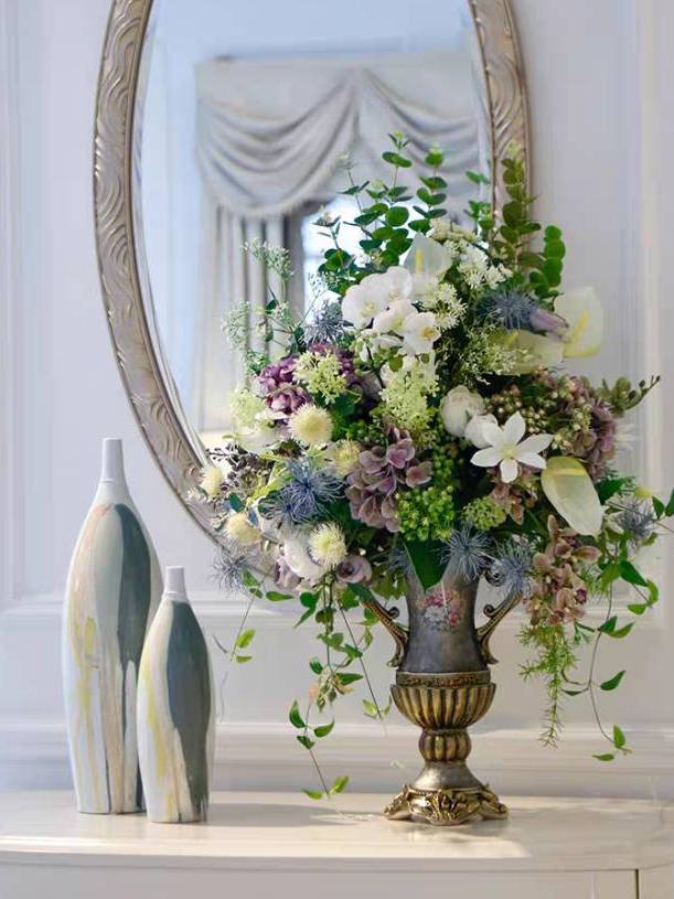 CT211E050 DECHOME Flower ornaments แจกันดอกไม้ ตกแต่งบ้าน ของขวัญขึ้นบ้านใหม่ ของขวัญ