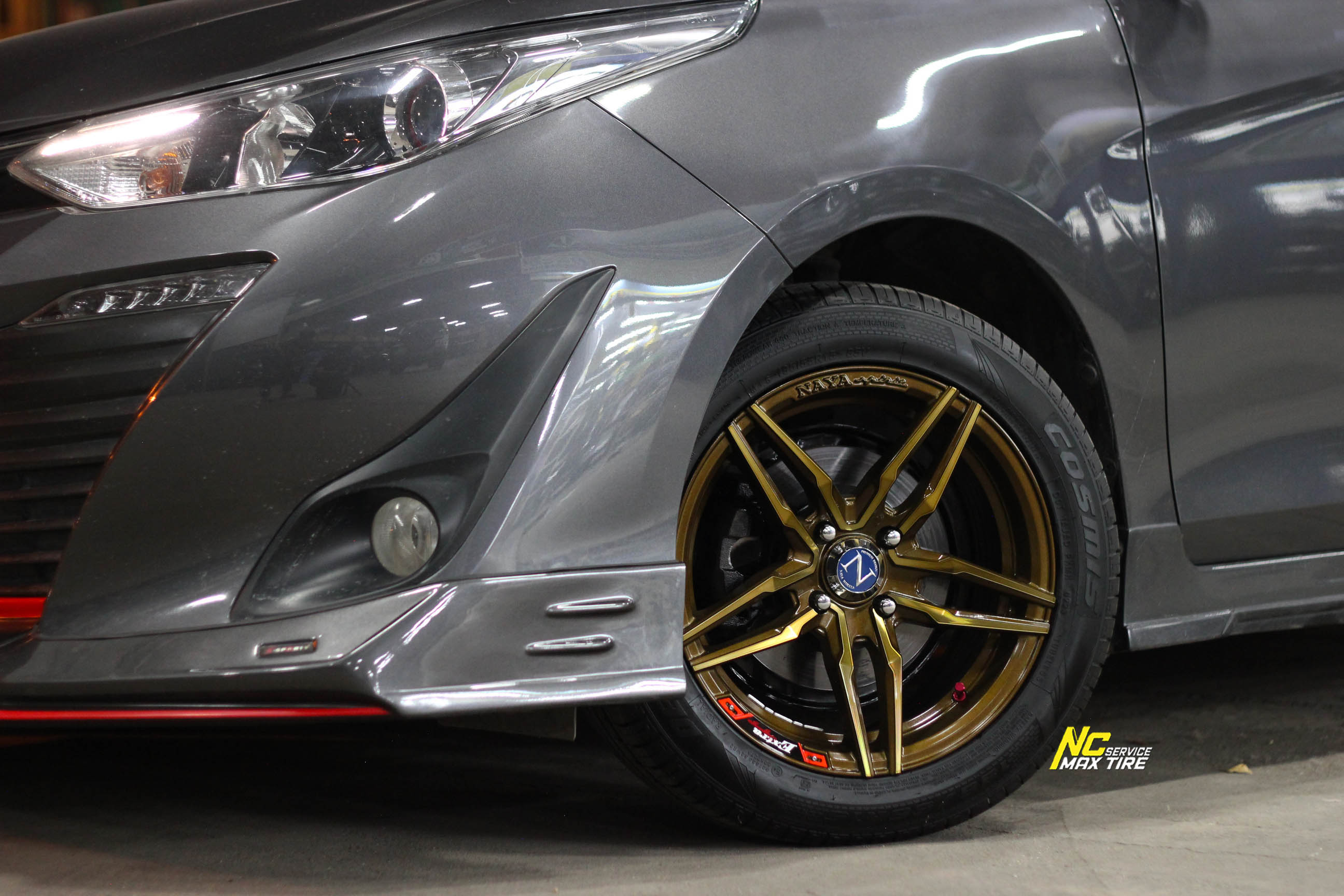 [ NCรีวิว.EP414 ] Toyota Yaris / ล้อแม็กขอบ15 / NAYA