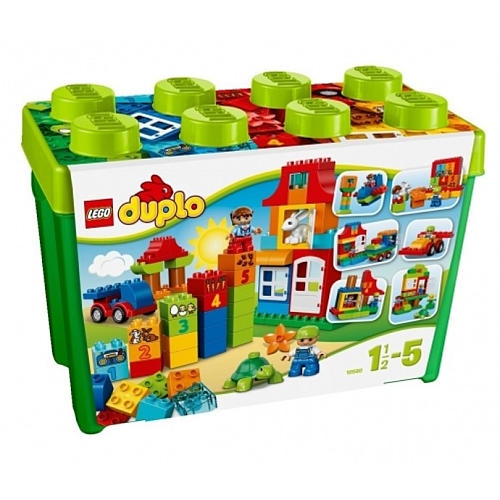 พร้อมส่ง Lego Duplo 10580 Deluxe Box of Fun เลโก้สำหรับเด็กเล็ก ส่งฟรี ems