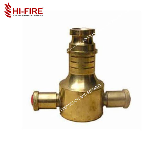 ข้อลดสวมเร็วดับเพลิง ทองเหลือง ตัวผู้ตัวเมีย ยี่ห้อ Hi-Fire