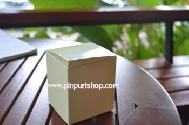 ขายส่ง ปลีก บรรจุภัณฑ์ กล่องใส่ ครีม ขนาด 6.5(กว้าง) * 7(ยาว) * 8(สูง) cm ราคา 22 บาท