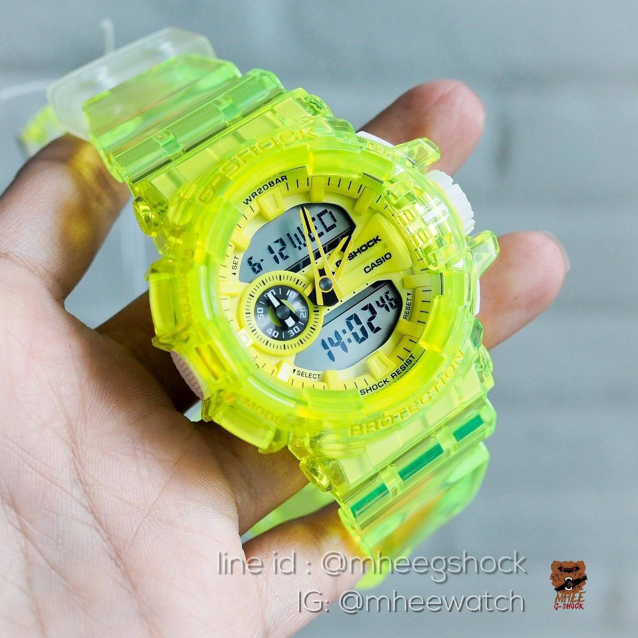 G-Shock รุ่น GA-400SK เรืองแสง ตัวเรือนแท้ มือ1 ประกันศูนย์