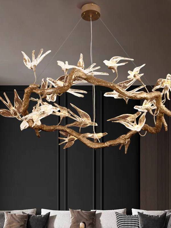 CT223A292 SOTMIA โคมไฟระย้า โคมไฟโมเดิร์น Chandelier Lighting ห้องทานอาหาร เคาน์เตอร์บาร์ นก