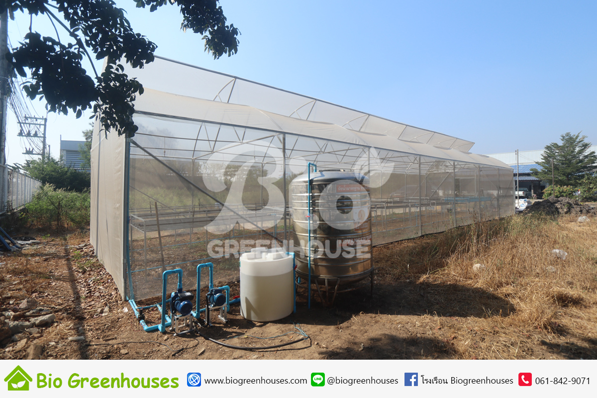 โรงเรือน พร้อมระบบน้ำสปริงเกอร์ ปทุมธานี