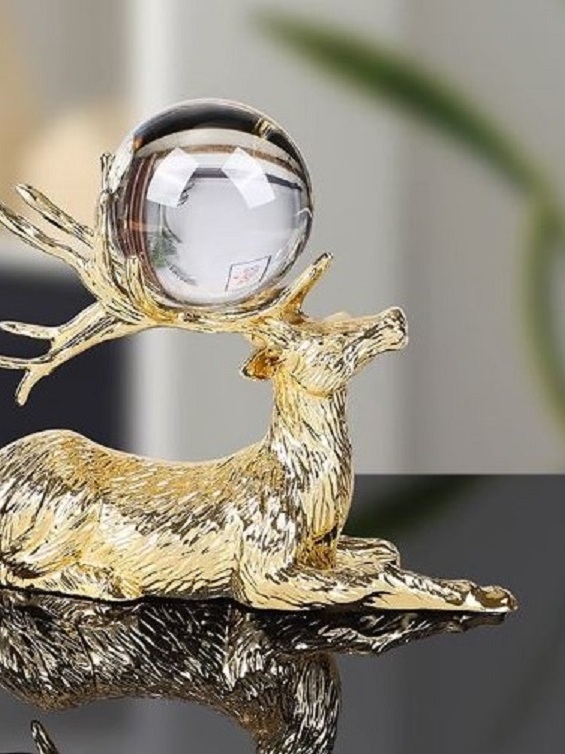 CT198D109 HOMMY ตั้งโชว์ ตั้งโต๊ะ ที่ใส่ปากกา กวาง