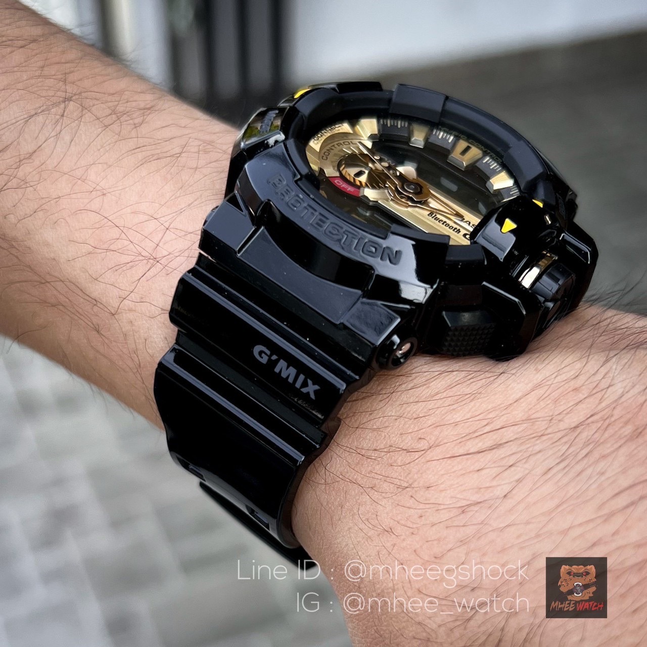 G-Mix Bluetooth GBA-400ดำทอง