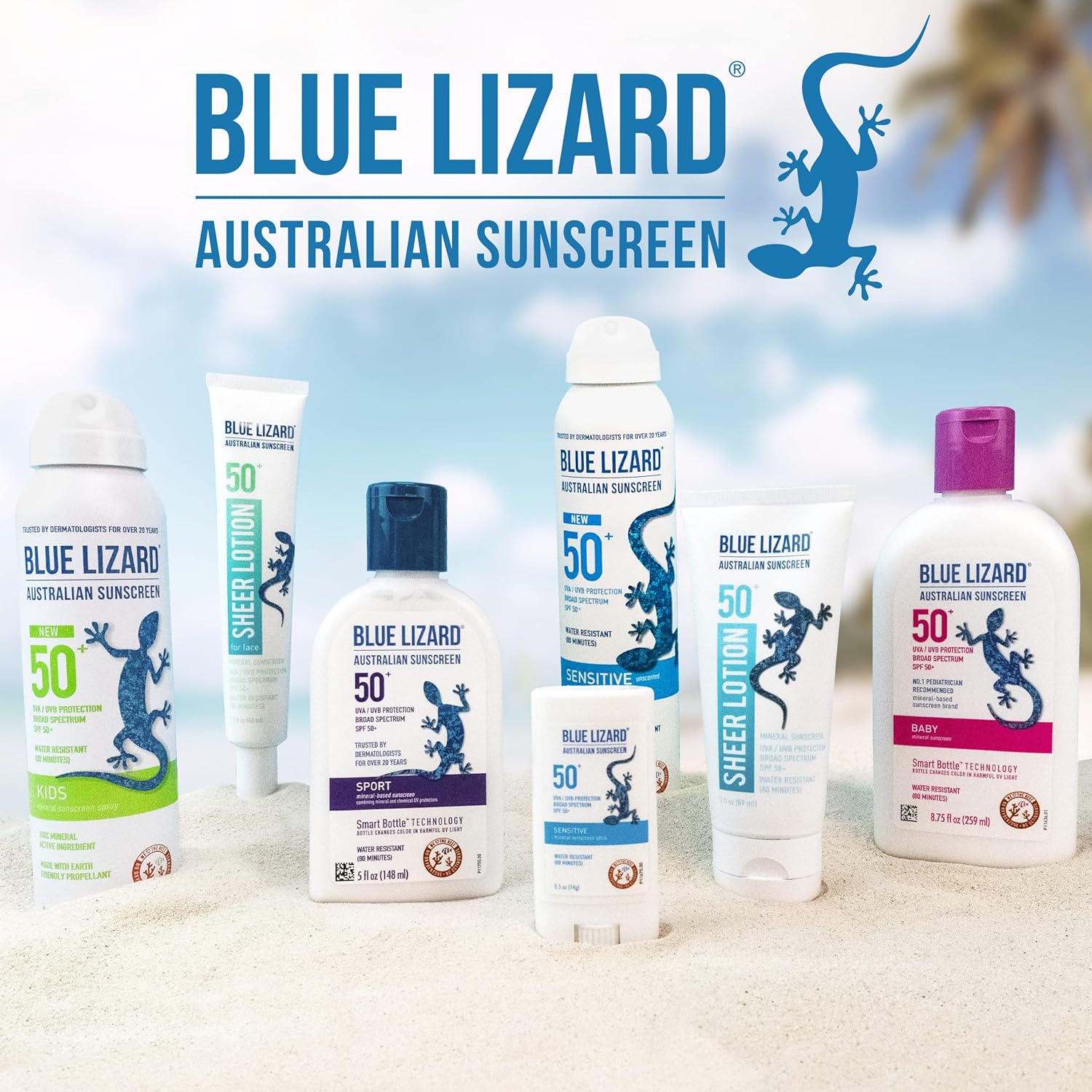 BLUE LIZARD Australian Sunscreen Stick SPF 50+ กันแดดแบบสติ๊กเป็นมิตรต่อปะการัง