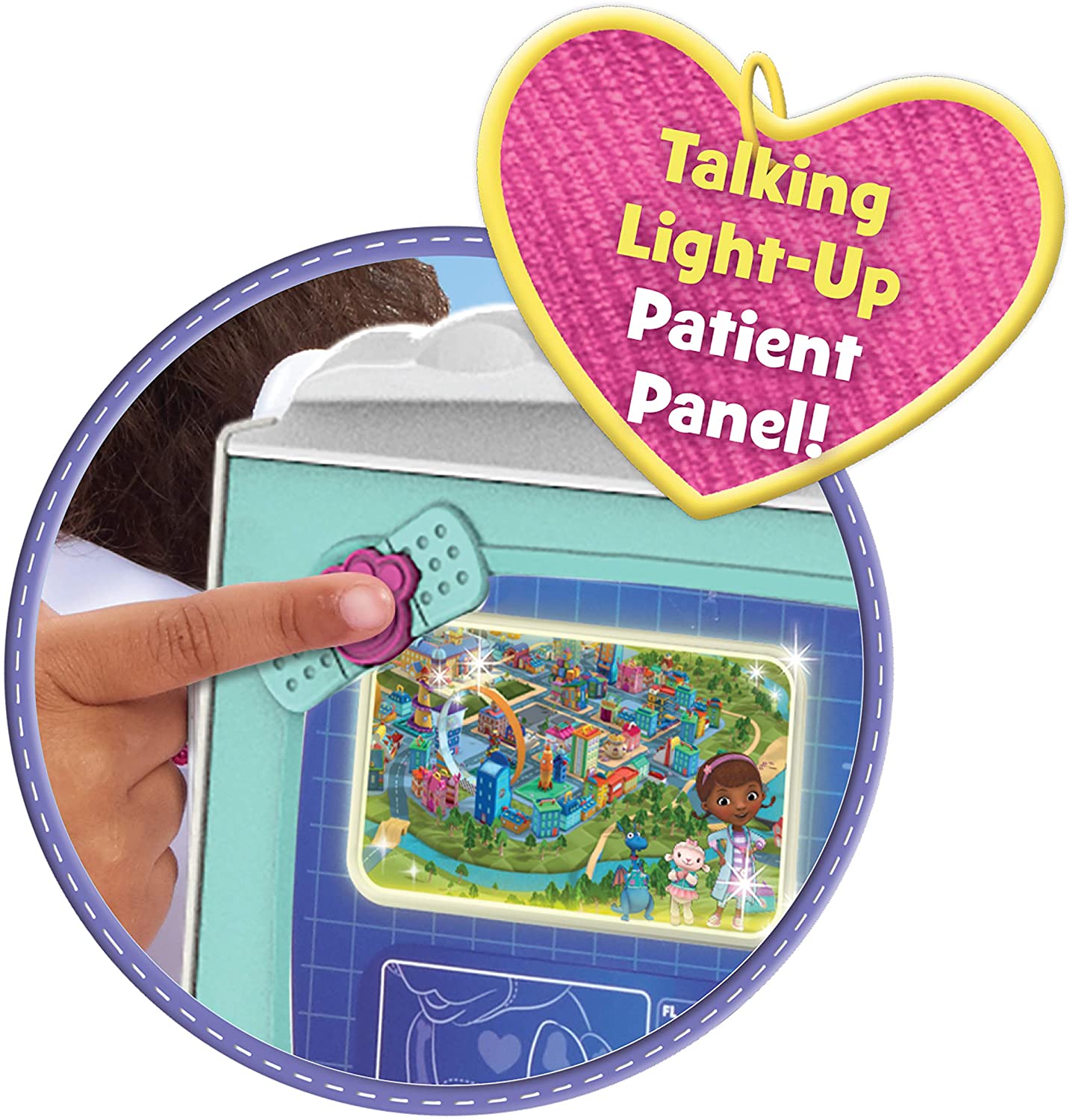 Doc McStuffins Pet Rescue Mobile Playset ของเล่นเด็กสัตวแพทย์