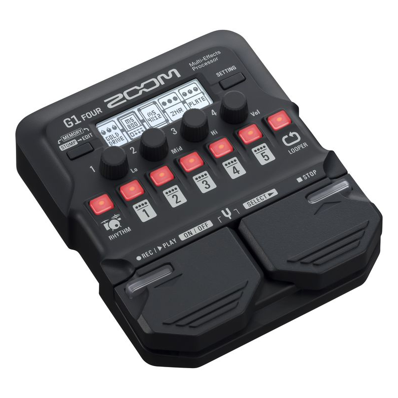 เอฟเฟคกีตาร์ไฟฟ้า ZOOM G1 FOUR GUITAR MULTI EFFECT
