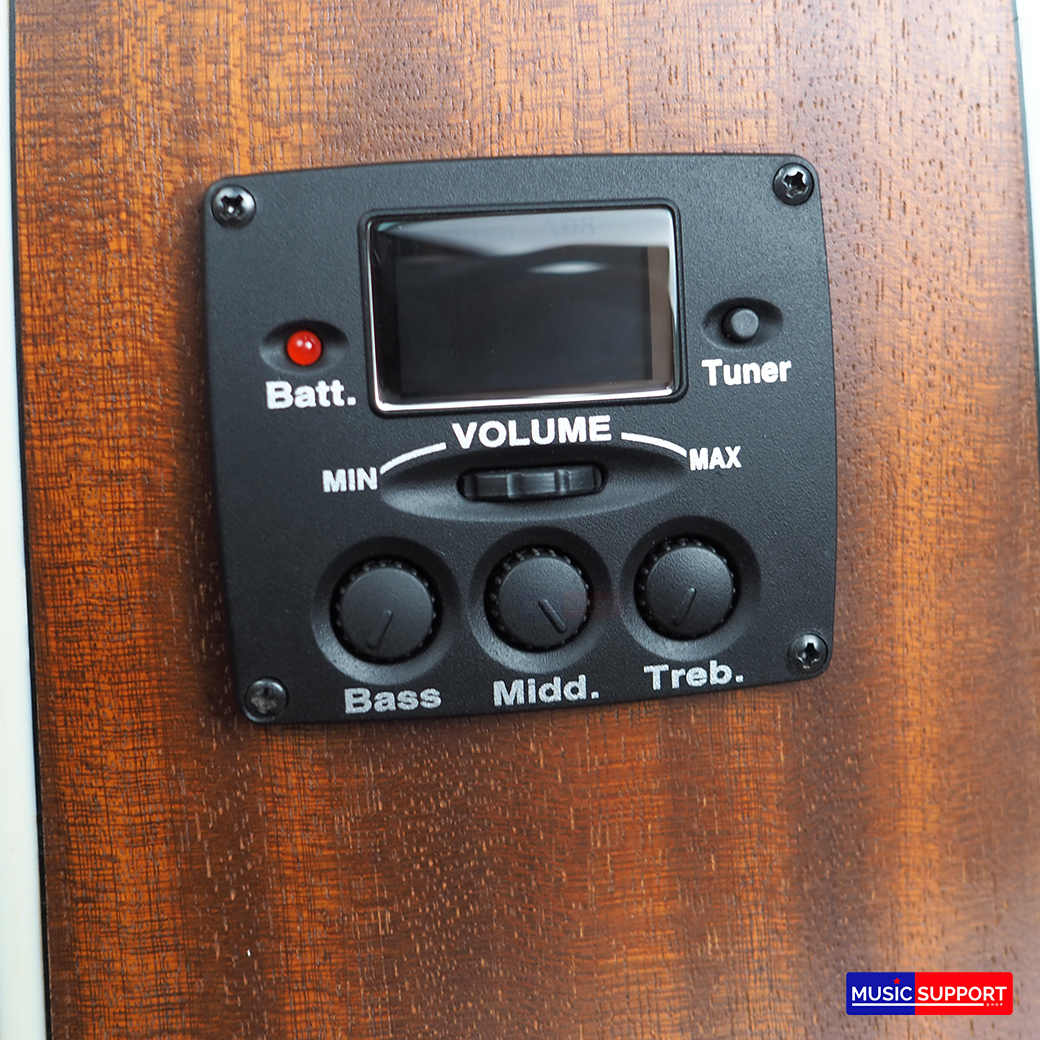 กีตาร์โปร่งไฟฟ้า Mantic AM-10SCE ไม้หน้าแท้ (TOP SOLID)