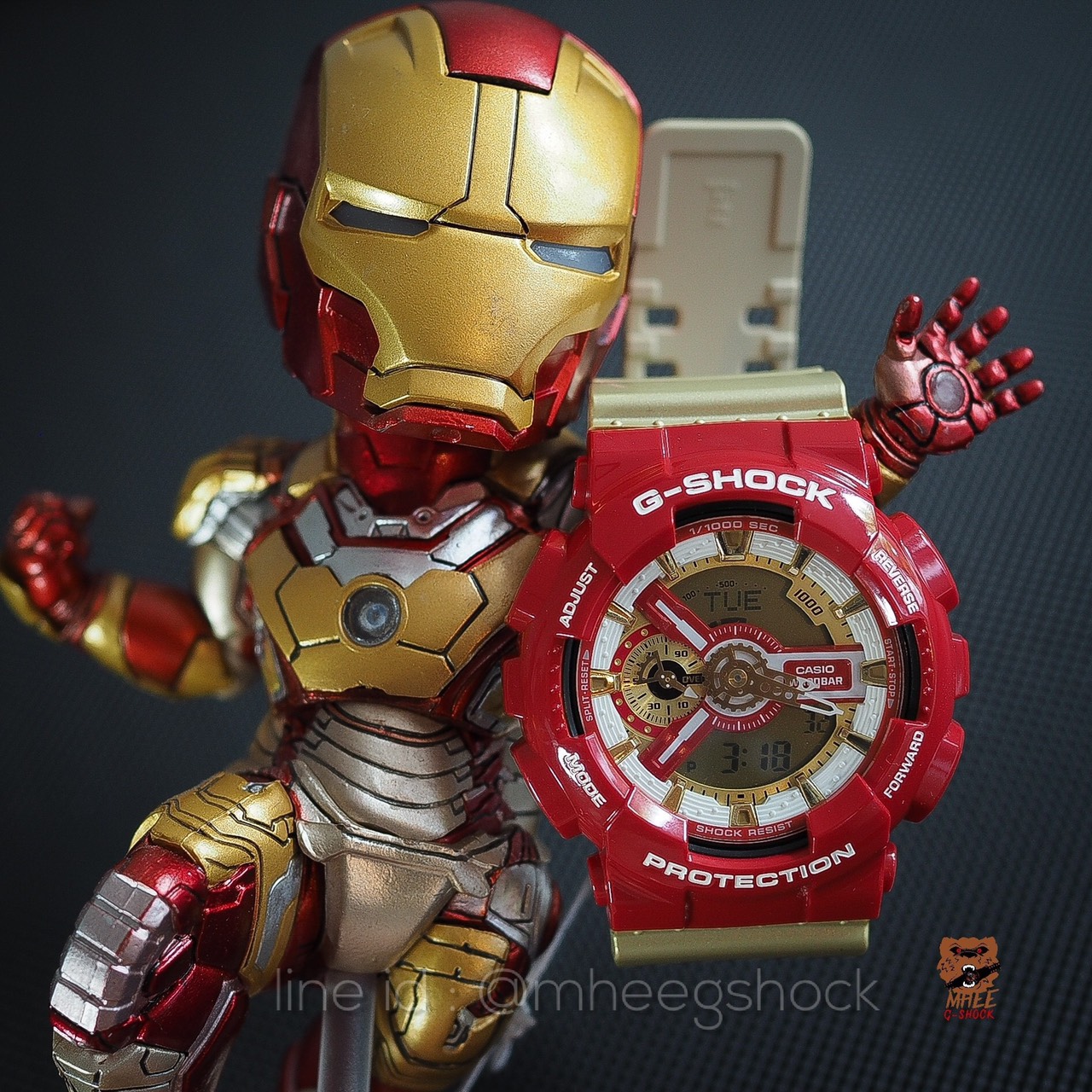 G-Shock ironman very Rare item discontinued Ga-110CS-4