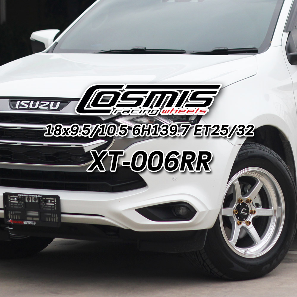 [ NCชลรีวิว.EP48 ] Mu-X กับล้อแม็ก Cosmis XT-006RR / 18x9.5/10.5 6H139.7 ET25/32