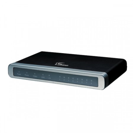 Grandstream GXW4108 Analog VoIP Gateway, 8FXO, 1 WAN & 1 LAN 10/100Mbps, Video Surveillance port, H.264 codec