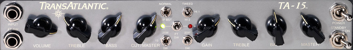 แอมป์กีต้ารืไฟฟ้าMesa Boogie TransAtlantic TA-15 Head