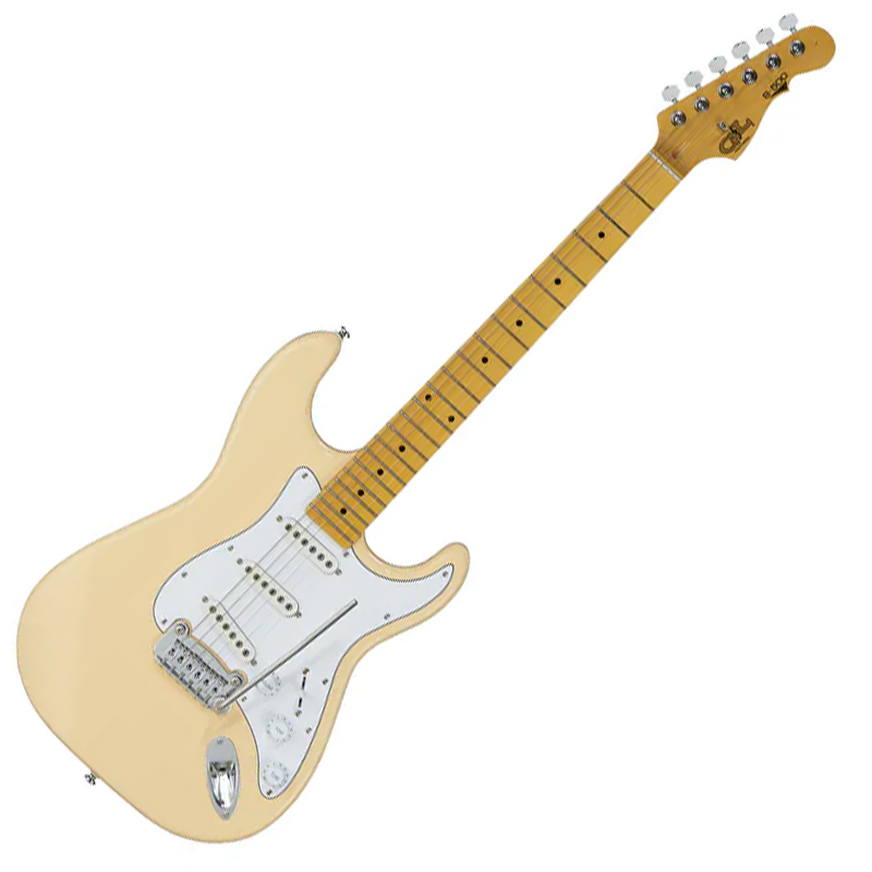 กีตาร์ไฟฟ้า G&L TRIBUTE S-500 vintage white mp