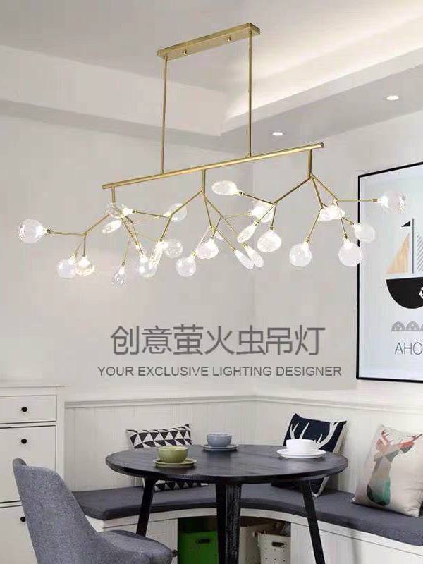 CT205A203 SOTMIA โคมไฟโต๊ะทานข้าว โคมระย้า เคาน์เตอร์บาร์ Nordic Light Creative Designer Bar