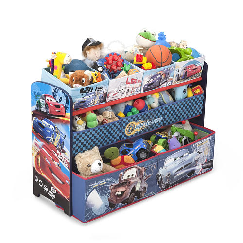 Disney Pixar's Cars Deluxe 9 Bin Toy Organizer
