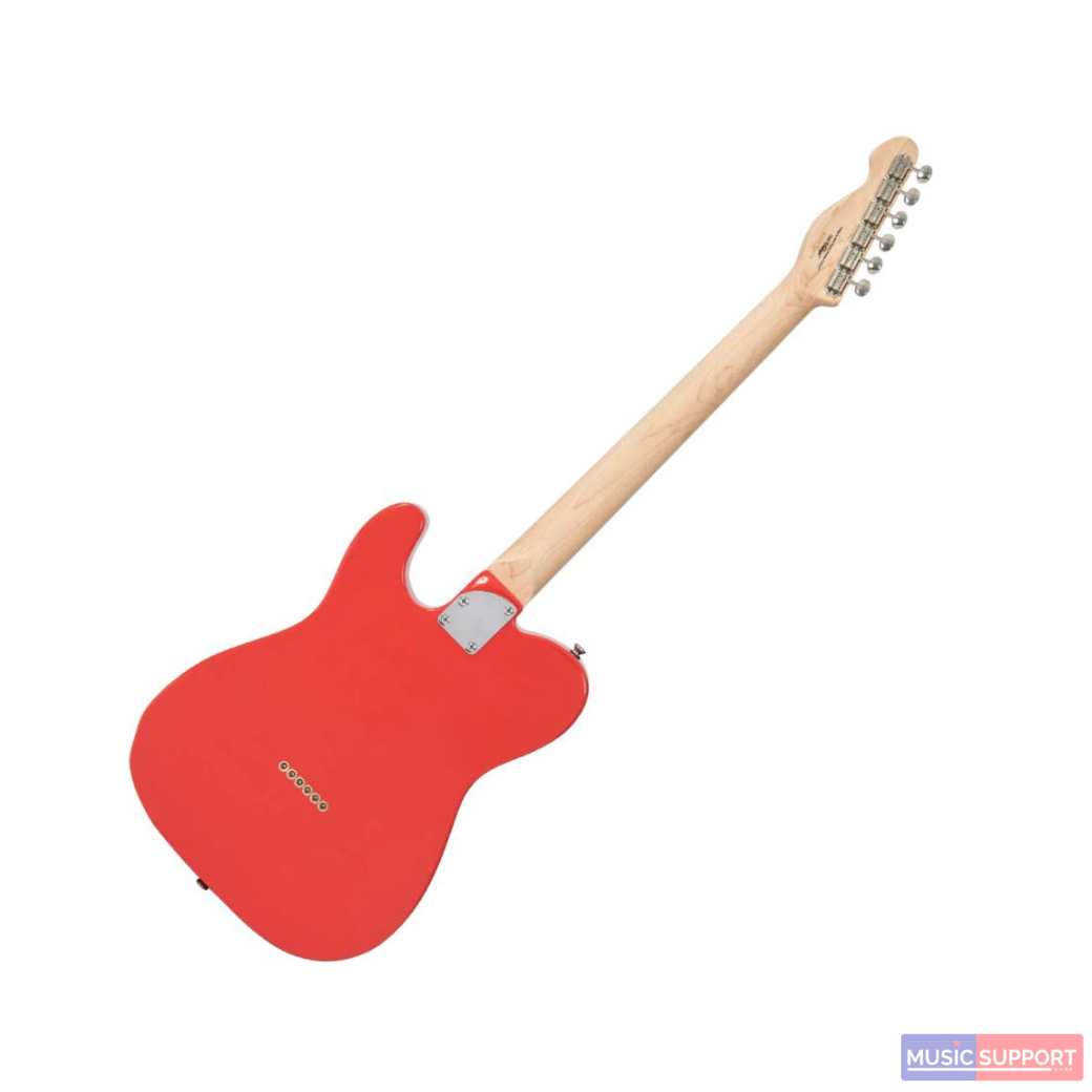 กีตาร์ไฟฟ้า VINTAGE V72 ReIssued Electric Guitar - Firenza Red BVT-V72FR