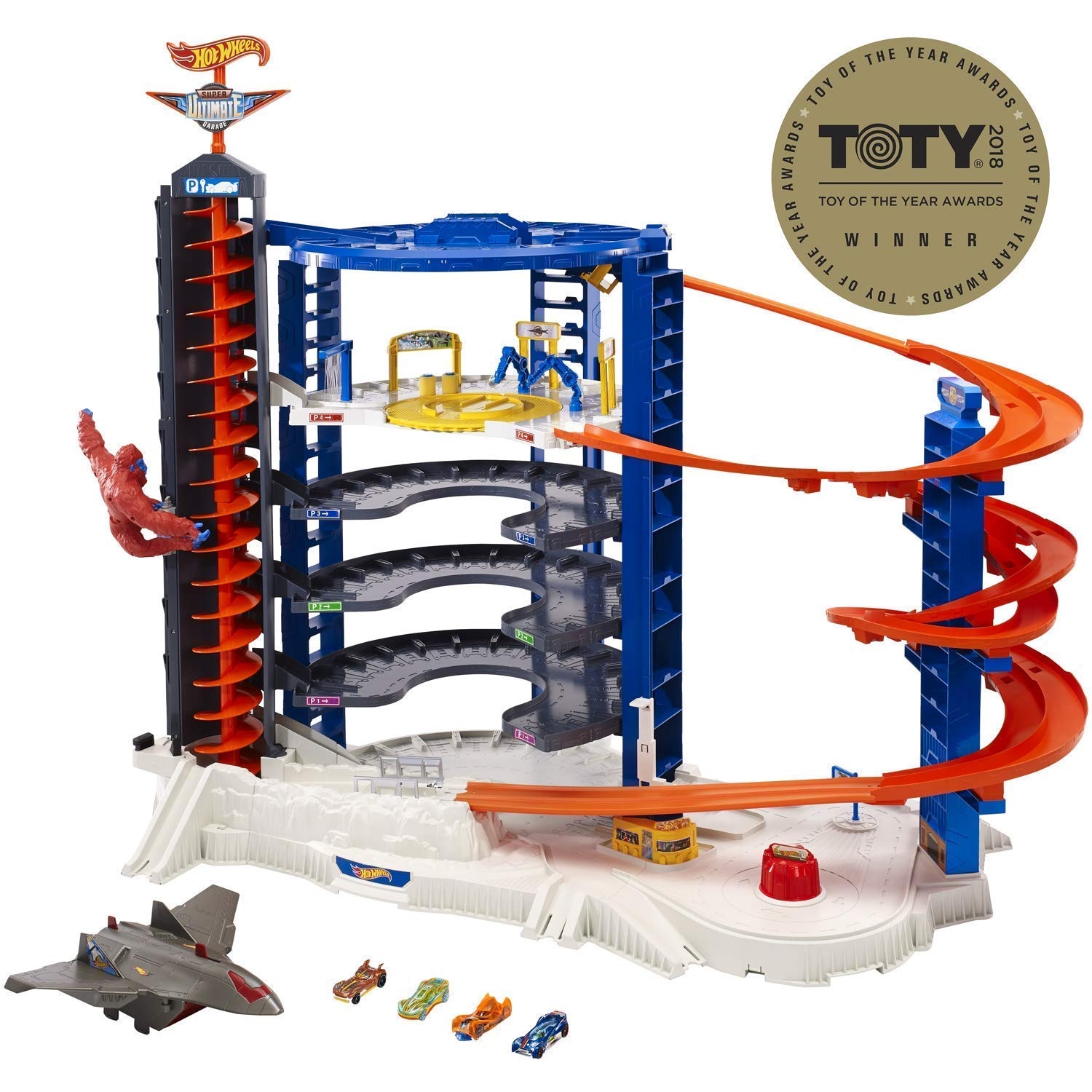 Hot Wheels Super Ultimate Garage PlaySet รางรถฮอท วีลส์ โรงรถ ลานจอดรถ