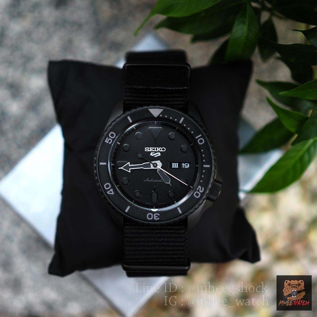 SEIKO Sport Automatic New Logo Super Black OUT JDM JAPAN SET SBSA025 very rare item discontinued