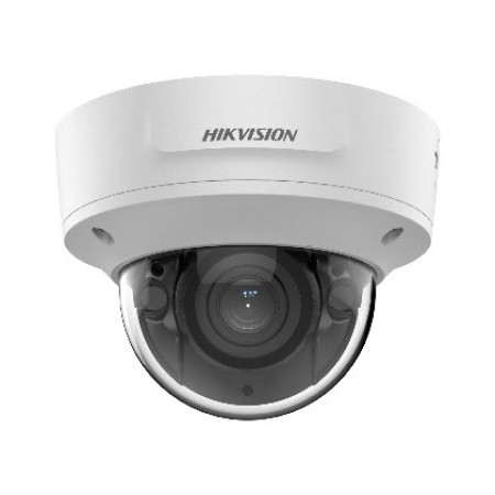 HIKVISION DS-2CD2763G2-IZS Motorized 6MP AcuSense Dome Network Camera, Varifocal motorized lens 2.8 - 12mm, Resolution 3200 × 1800 Smart Human/Vehicle Detection, H.265+ Compression Technology, Water and dust resistant IP67, IK10 Support microSD card up t