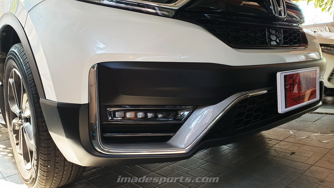 คิ้วตกแต่งกันชนหน้าและหลัง CRV (2018-2021)