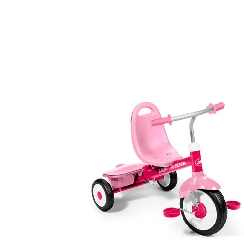 Radio Flyer 4 in 1 Trike Pink จักรยานสามล้อสุดคุ้ม ใช้ตั้งแต่เด็กเล็กถึงเด็กโต