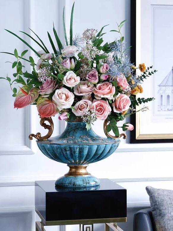 CT211E053 DECHOME Flower ornaments แจกันดอกไม้ ตกแต่งบ้าน ตกแต่งโรงแรม ของขวัญขึ้นบ้านใหม่ ของขวัญ