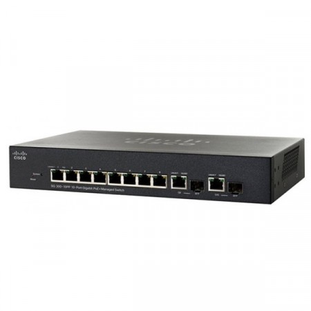 Cisco SG355-10P 10-port Gigabit POE Managed Switch